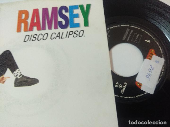 Discos de vinilo: RAMSEY/DISCO CALIPSO/SINGLE PROMOCIONAL. - Foto 2