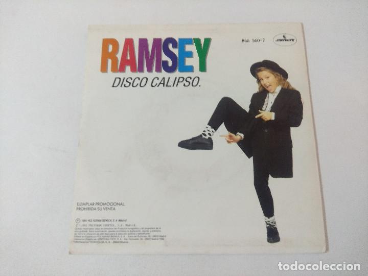 Discos de vinilo: RAMSEY/DISCO CALIPSO/SINGLE PROMOCIONAL. - Foto 3