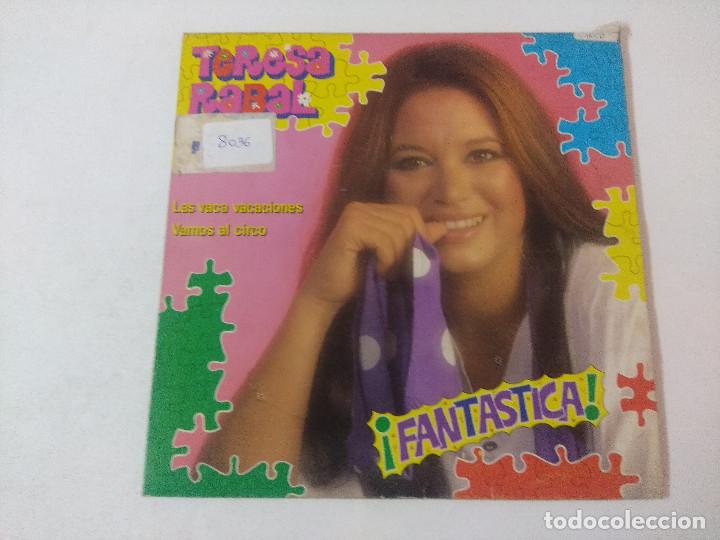 Discos de vinilo: TERESA RABAL/LAS VACA VACACIONES/SINGLE. - Foto 1