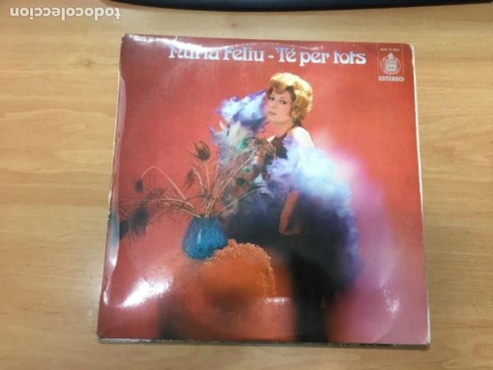 Discos de vinilo: LP NURIA FELIU TE PER TOTS - Foto 1