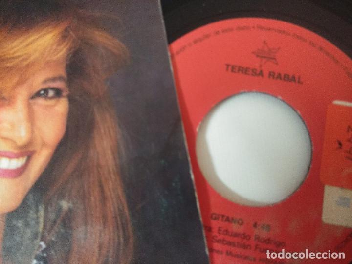 Discos de vinilo: TERESA RABAL/GITANO/SINGLE. - Foto 2