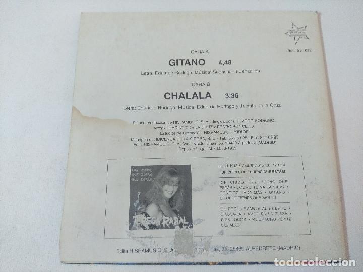 Discos de vinilo: TERESA RABAL/GITANO/SINGLE. - Foto 3
