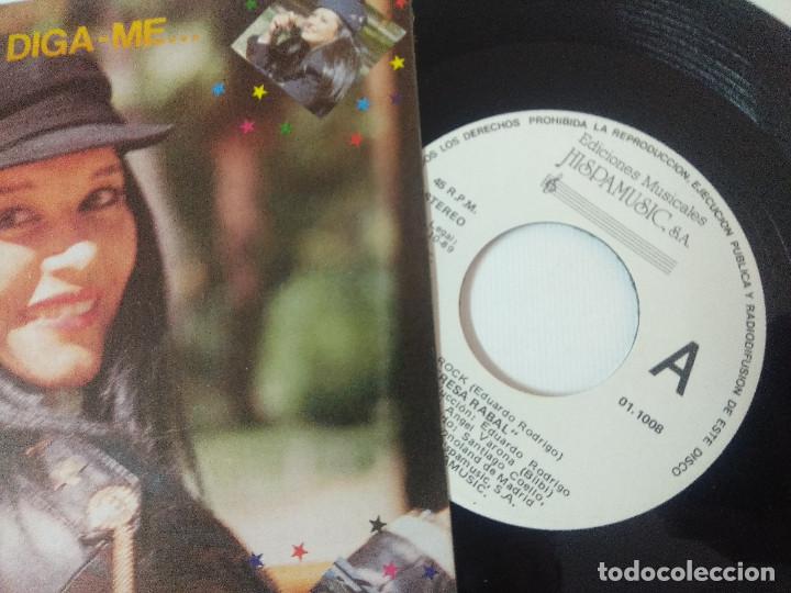 Discos de vinilo: TERESA RABAL/DIGA,DIGA-ME/SINGLE. - Foto 2