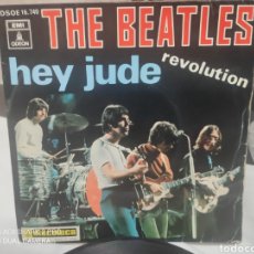 Discos de vinilo: THE BEATLES DSOE 16.740 HEY JUDE/REVOLUTION SPAIN 1968. Lote 353416208