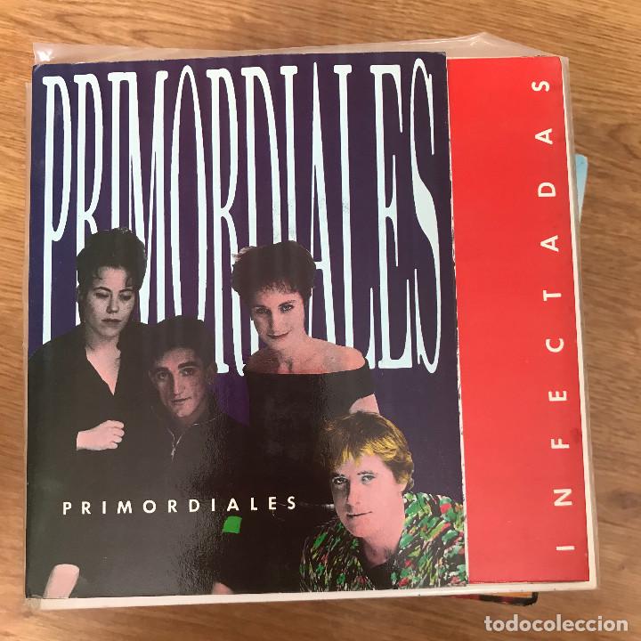 Discos de vinilo: PRIMORDIALES - INFECTADAS - EP RABIA 1989 - Foto 1