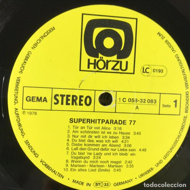 Discos de vinilo: Various &ndash; Superhit Parade 77 - Vinyl, LP, Compilation - GERMANY - Foto 6