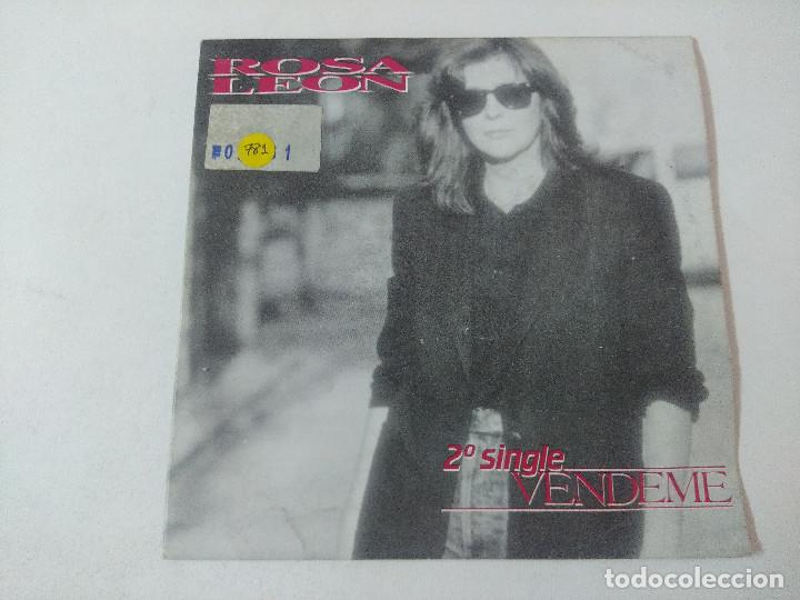 Discos de vinilo: ROSA LEON/VENDEME/SINGLE. - Foto 1