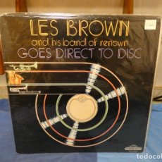 Disques de vinyle: PACC172 LP USA? 1970 BUEN ESTADO GENERAL GFOLD LES BROWN GOES DIRECT TO DISC. Lote 353431183