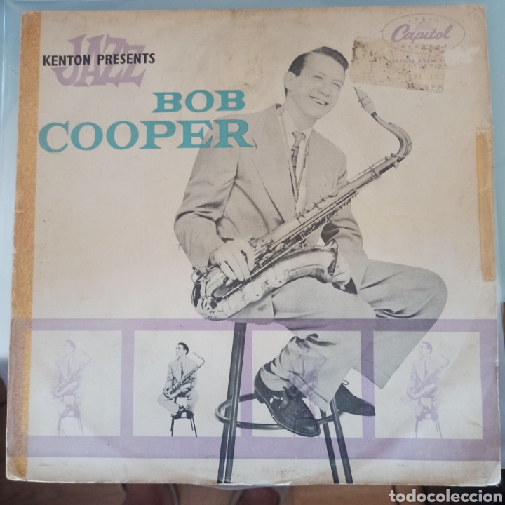 Discos de vinilo: The Bob Cooper Sextet &ndash; The Bob Cooper Sextet (Capitol Records, 10&rdquo;, UK, 1954)