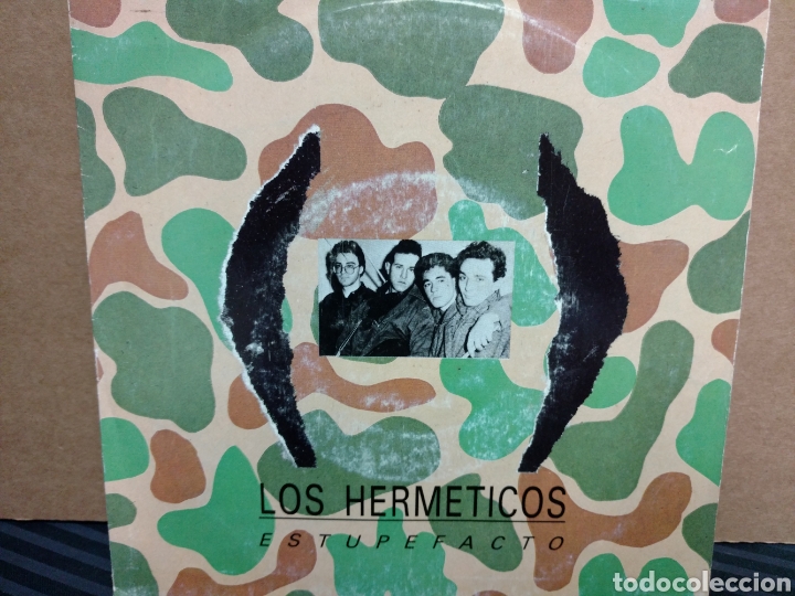 Discos de vinilo: Los Hermeticos - Estupefacto (7&rdquo;, Single) - Foto 1