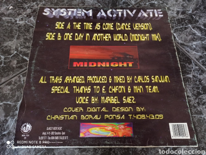 Discos de vinilo: System Activate - The Time As Come - Foto 2