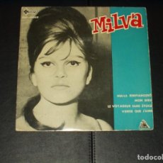 Discos de vinilo: MILVA EP NUL LA RIMPIANGERO+3