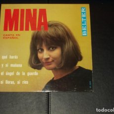 Discos de vinilo: MINA EP QUE HARAS+3. Lote 353515873