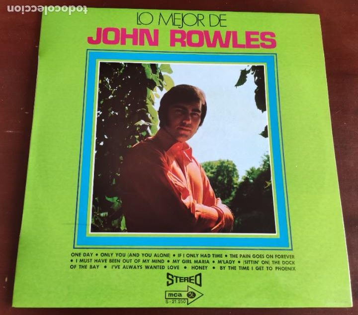Discos de vinilo: LO MEJOR DE JOHN ROWLES - LP - 1970 - Foto 1