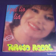 Dischi in vinile: TERESA RABAL – QUE LÍO LÍA - LP HISPAMUSIC 1991 - VINILO SIN USO, PORTADA ROZADA, INFANTIL TVE 80'S