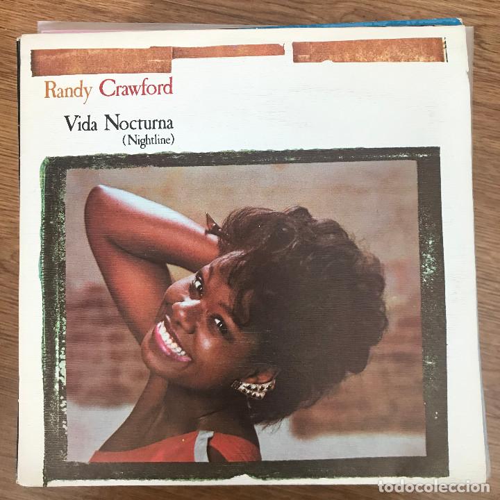 Discos de vinilo: RANDY CRAWFORD - NIGHTLINE - SINGLE WEA 1983 - Foto 1