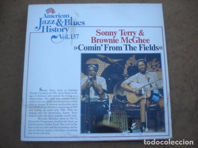 Discos de vinilo: Sonny Terry & Brownie McGhee &lrm; Comin From The Fields - Foto 1