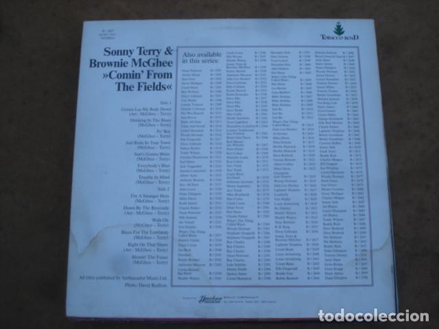 Discos de vinilo: Sonny Terry & Brownie McGhee &lrm; Comin From The Fields - Foto 2
