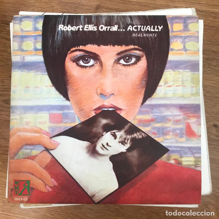 Discos de vinilo: ROBERT ELLIS ORRALL - ACTUALLY - SINGLE RCA 1981 - Foto 1