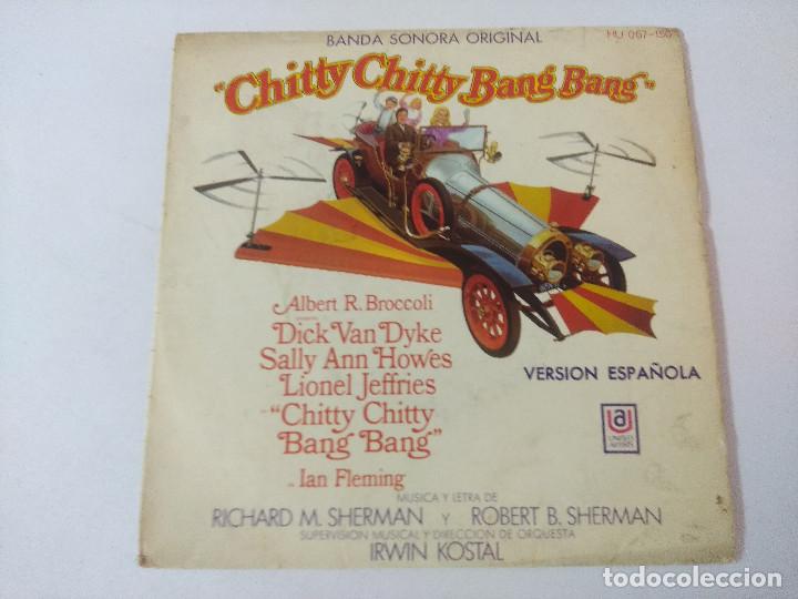 Discos de vinilo: CHITTY CHITTY BANG BANG/BANDA SONORA ORIGINAL/SINGLE. - Foto 1