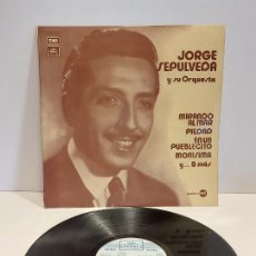 Discos de vinilo: JORGE SEPULVEDA Y SU ORQUESTA / MIRANDO AL MAR / LP - EMI-REGAL-1971 / MBC. ***/***. Lote 353622303