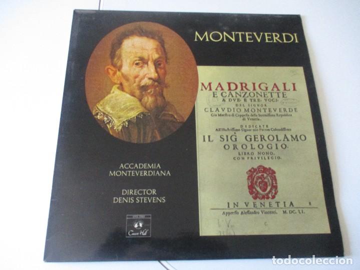 Discos de vinilo: MONTEVERDI Madrigal DI3645 - Foto 1
