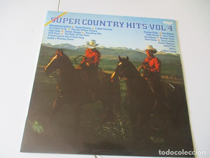Discos de vinilo: SUPER COUNTRY HITS Vol.4 - Foto 1