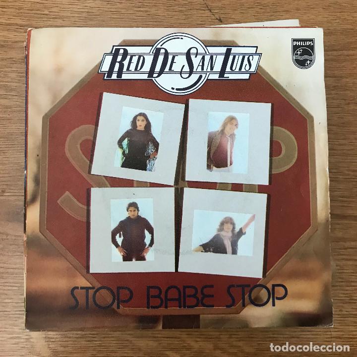 Discos de vinilo: RED DE SAN LUIS - STOP BABE STOP - SINGLE PHILIPS 1980 - Foto 1