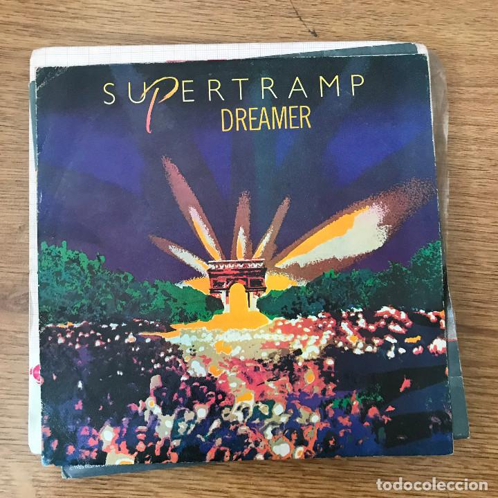 Discos de vinilo: SUPERTRAMP - DREAMER - SINGLE A&M 1980 PROMO - Foto 1