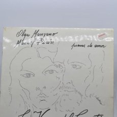 Discos de vinilo: LOS VERSOS DEL CAPITAN OLGA MANZANO Y MANUEL PICÓN 1979