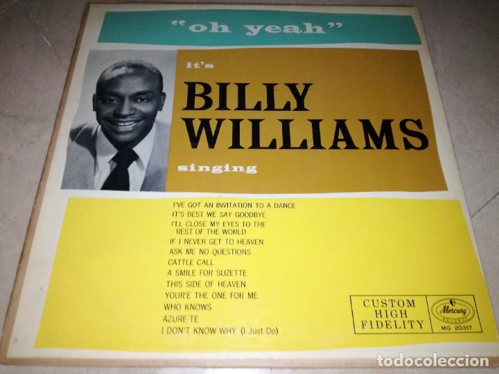 Discos de vinilo: BILLY WILLIAMS-OH YEAH-ORIGINAL US - Foto 1