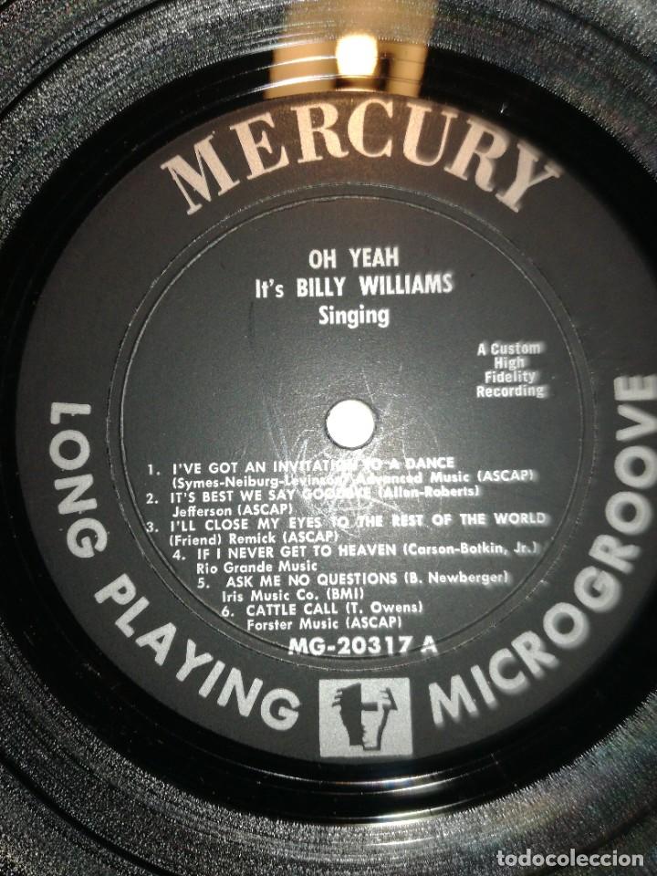 Discos de vinilo: BILLY WILLIAMS-OH YEAH-ORIGINAL US - Foto 3