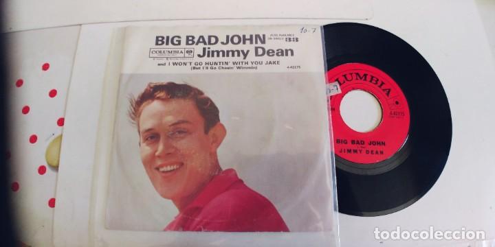 Discos de vinilo: JIMMY DEAN-SINGLE BIG BAD JOHN - Foto 1