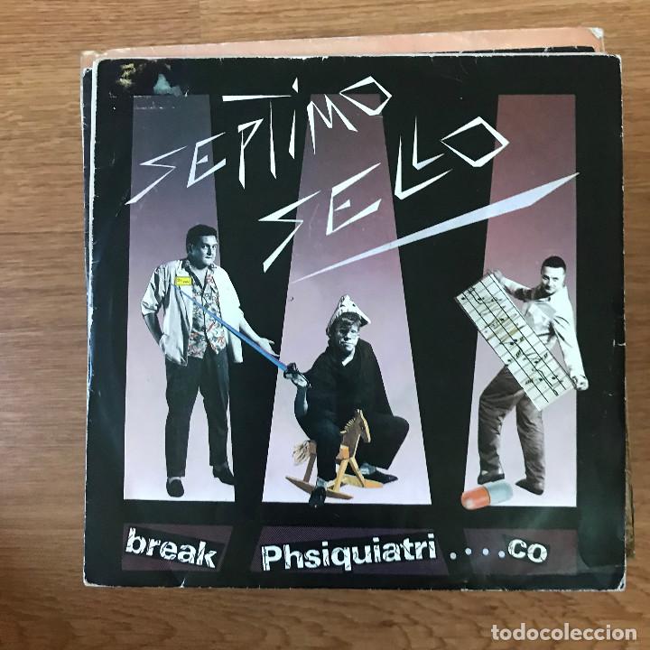 Discos de vinil: S&Eacute;PTIMO SELLO - BREAK PHSIQUIATRI...CO - SINGLE TWINS 1985