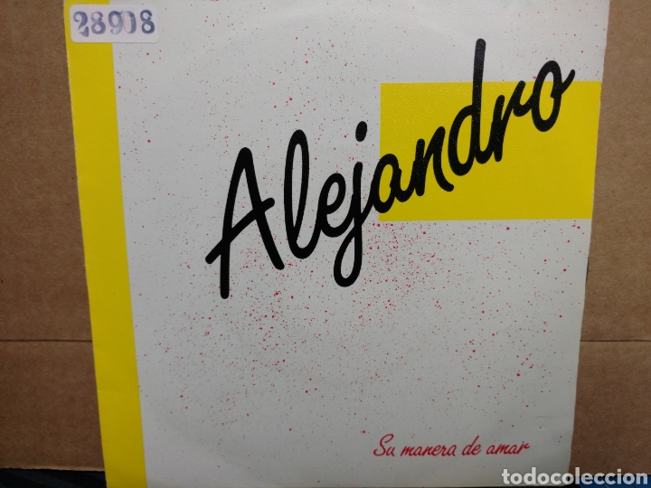 Discos de vinilo: Alejandro - Su Manera De Amar (7&rdquo;, Single) - Foto 1