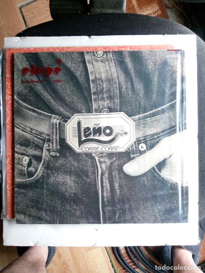 Discos de vinilo: le&ntilde;o corre, corre 1982 lp con insert - Foto 1