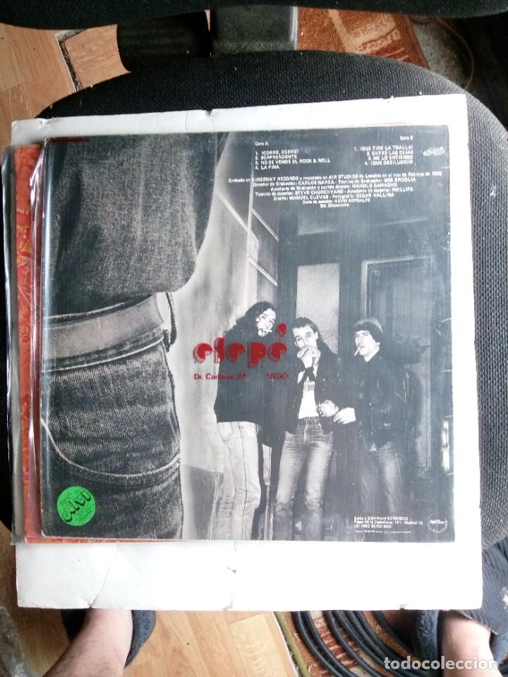Discos de vinilo: le&ntilde;o corre, corre 1982 lp con insert - Foto 2