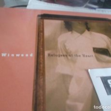 Discos de vinilo: STEVE WINWOOD(EX-TRAFFIC)- REFUGEES OF THE HEART- SPAIN LP PROMOCIONAL 1990+HOJAS PROMO. Lote 353856003