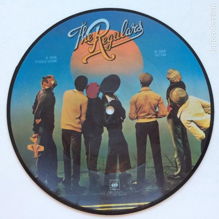 Discos de vinilo: The Regulars &lrm;&ndash; Fools Game , UK 1979 CBS - Foto 2