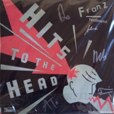 Discos de vinilo: HITS TO THE HEAD FRANZ FERDINAND FIRMADO. Lote 353910908
