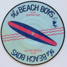 Discos de vinilo: THE BEACH BOYS ‎– SURFIN' USA / SURFIN' SAFARI , GERMANY 1987 MAYBELLENE. Lote 353914043