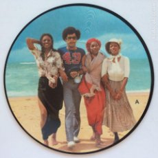 Discos de vinilo: BONEY M. ‎– HOORAY! HOORAY!, IT'S A HOLI-HOLIDAY / RIBBONS OF BLUE , UK 1979 ATLANTIC. Lote 353914498