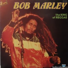 Discos de vinilo: THE KING OF REGGAE. 2 LPS. BOB MARLEY. Lote 353939003