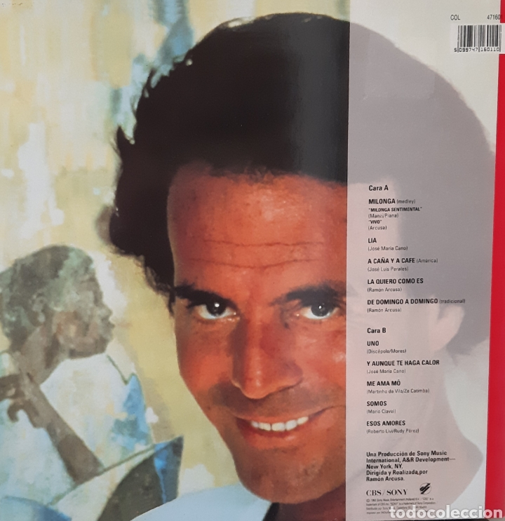 Discos de vinilo: Calor. Julio Iglesias. LP - Foto 2