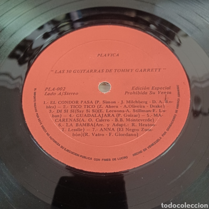 Discos de vinilo: TOMMY GARRETT / AL CAIOLA - 1983 LP - Foto 6