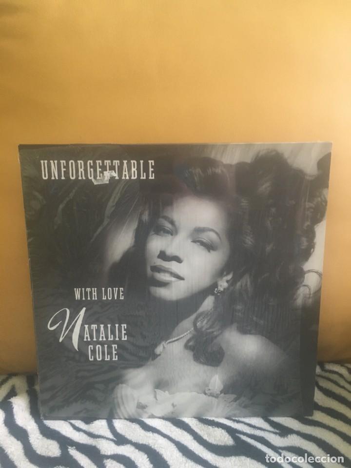 Discos de vinilo: Natalie Cole &lrm;&ndash; Unforgettable With Love - Foto 1