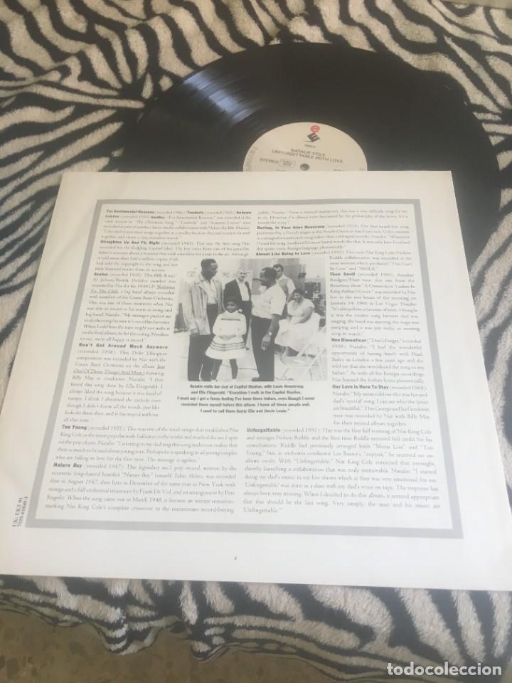 Discos de vinilo: Natalie Cole &lrm;&ndash; Unforgettable With Love - Foto 4