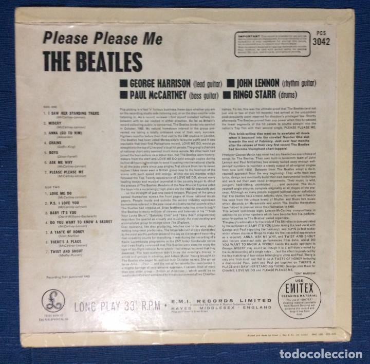 Discos de vinilo: THE BEATLES PLEASE PLEASE ME - Foto 2