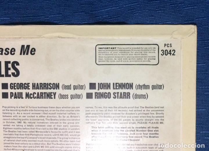 Discos de vinilo: THE BEATLES PLEASE PLEASE ME - Foto 11
