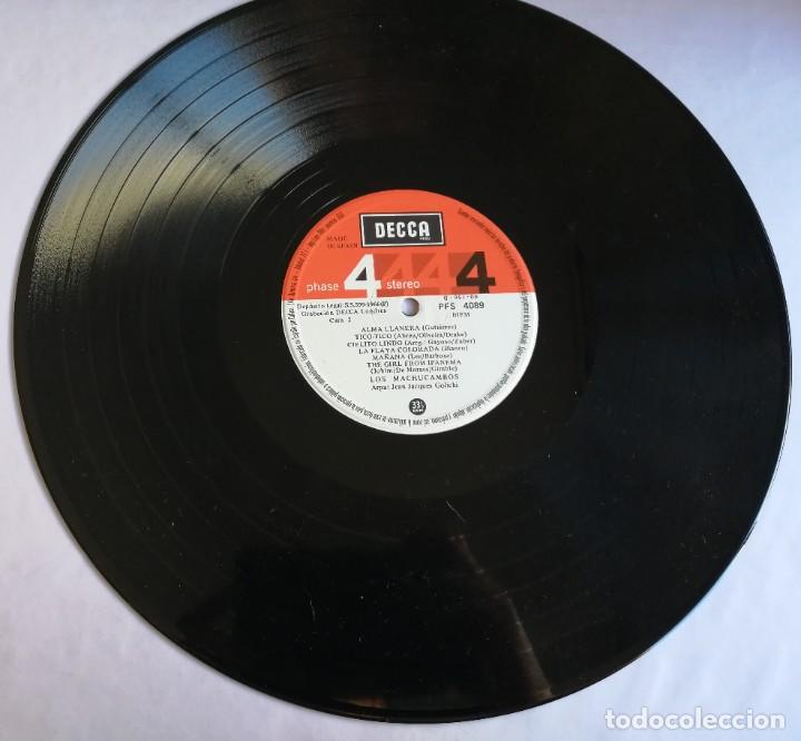 Discos de vinilo: Los Machucambos, Caramba, Decca PFS 4089 - Foto 4